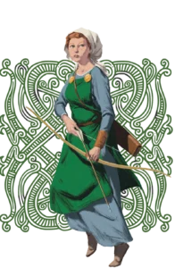Birna Flosadóttir, an Age of Vikings Pre-generated character