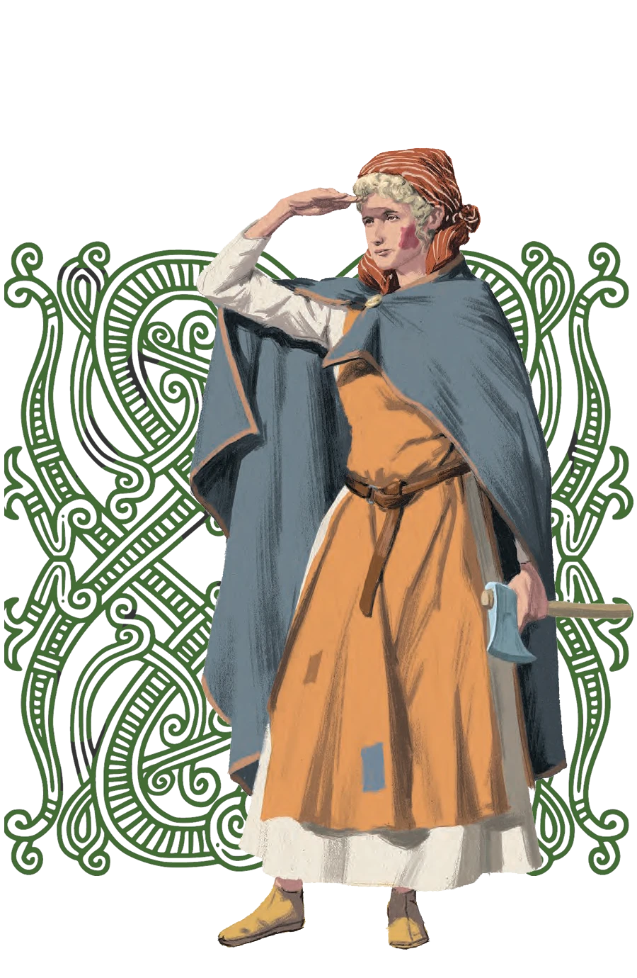 Hrund Erpsdóttir, an Age of Vikings pre-generated character